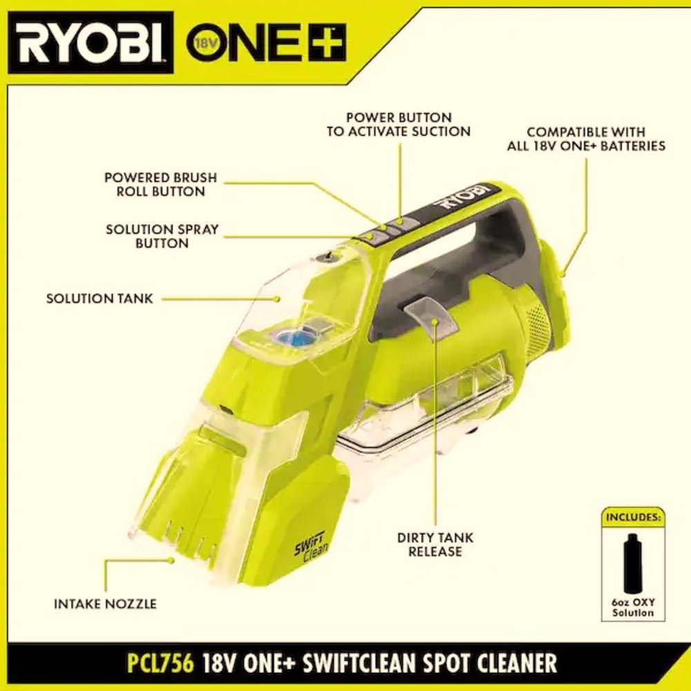Ryobi carpet cleaner brand new in box